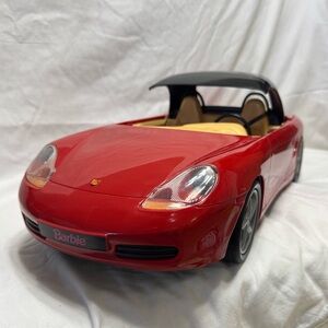 Barbie 1998 Mattel Convertible Porsche w/ Working Top
